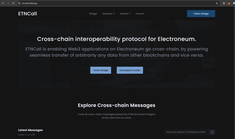 ETNCall – screenshot 1