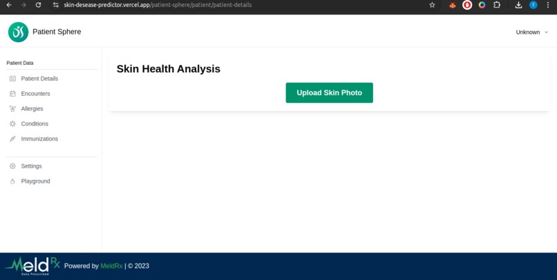 Skin Disease Predictor  – screenshot 4