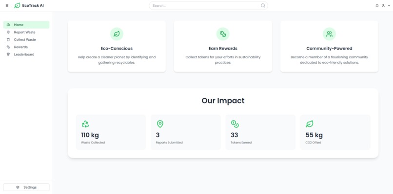 EcoTrack AI – screenshot 3
