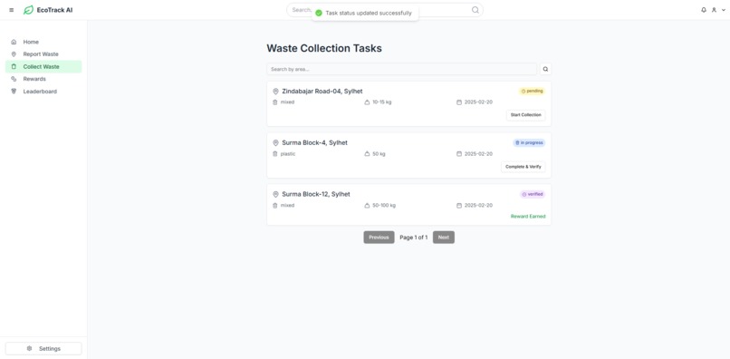 EcoTrack AI – screenshot 5