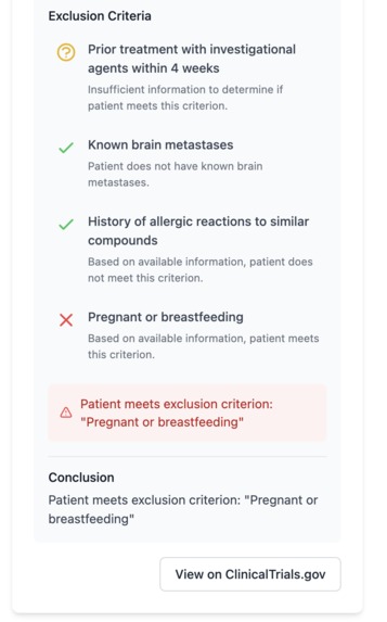ClinicalConnect – screenshot 2