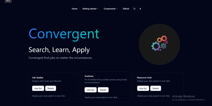 Convergent – screenshot 1