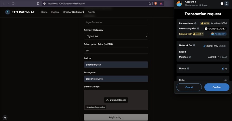 ETN Patron AI – screenshot 3