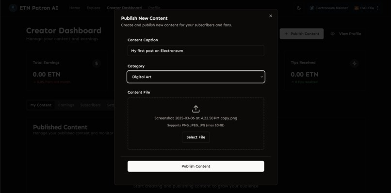 ETN Patron AI – screenshot 4