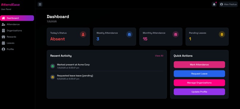 AttendEase – screenshot 18