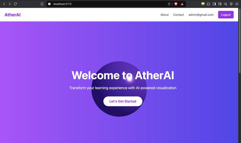 AtherAI – screenshot 2