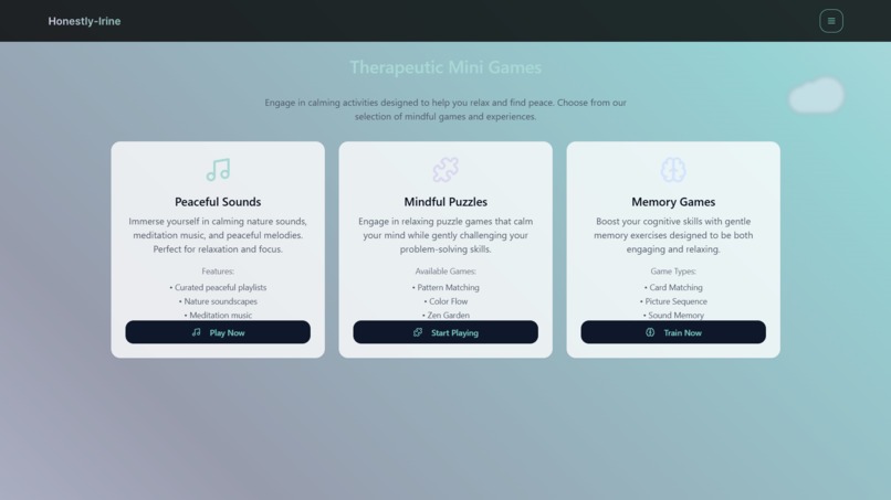 Irine -  Mental Health Chat bot – screenshot 5