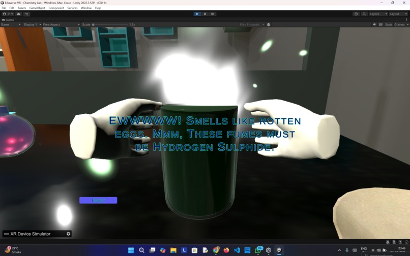 VR Work Simulations for Women Returning to STEM Careers – screenshot 2
