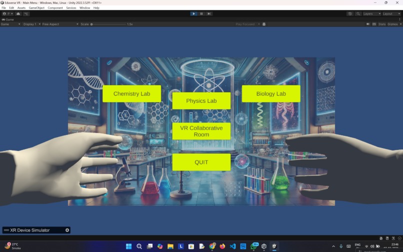 VR Work Simulations for Women Returning to STEM Careers – screenshot 4