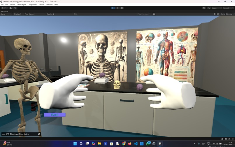 VR Work Simulations for Women Returning to STEM Careers – screenshot 5