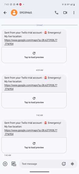 HerShield: Your AI-Powered Guardian for Women's Safety – screenshot 3