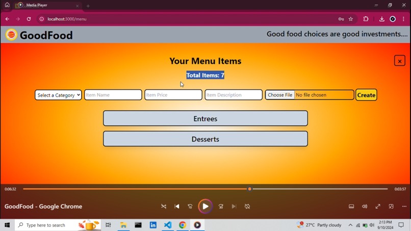 GoodFood – screenshot 3