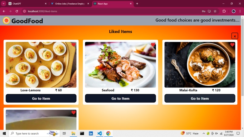 GoodFood – screenshot 5