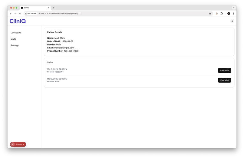 CliniQ – screenshot 8
