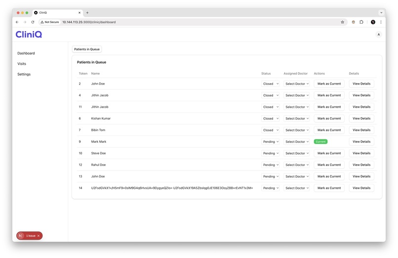 CliniQ – screenshot 9