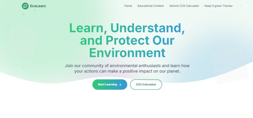 Eco Learn – screenshot 1