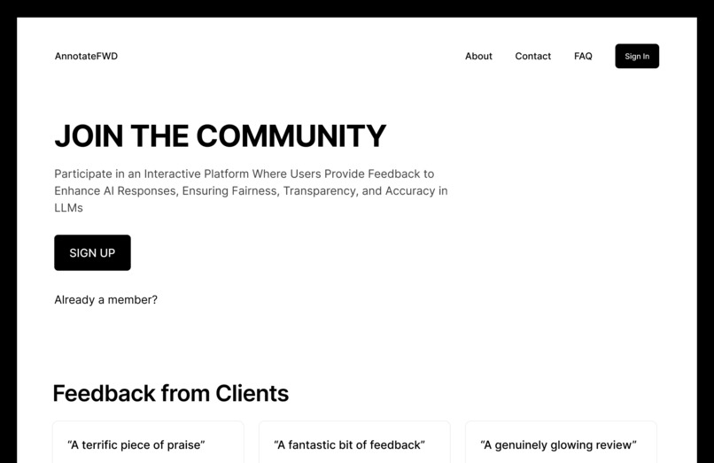 AnnotateFWD – screenshot 1