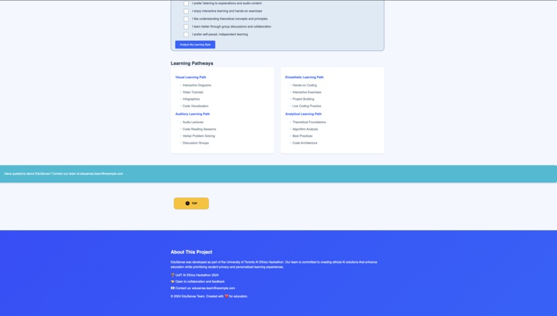 Group 25 | UofT AI Hackathon Project – screenshot 2