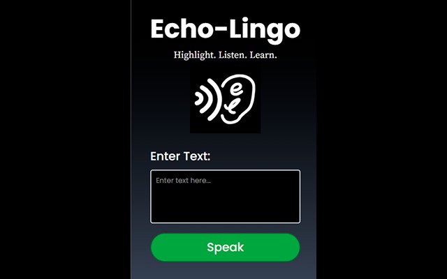 Echo-Lingo – screenshot 1
