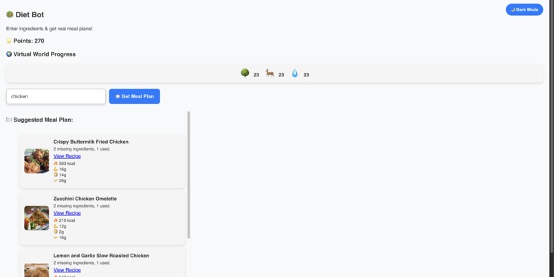 NutriQuest - Your Gamified Guide to Healthier Eating! – screenshot 1