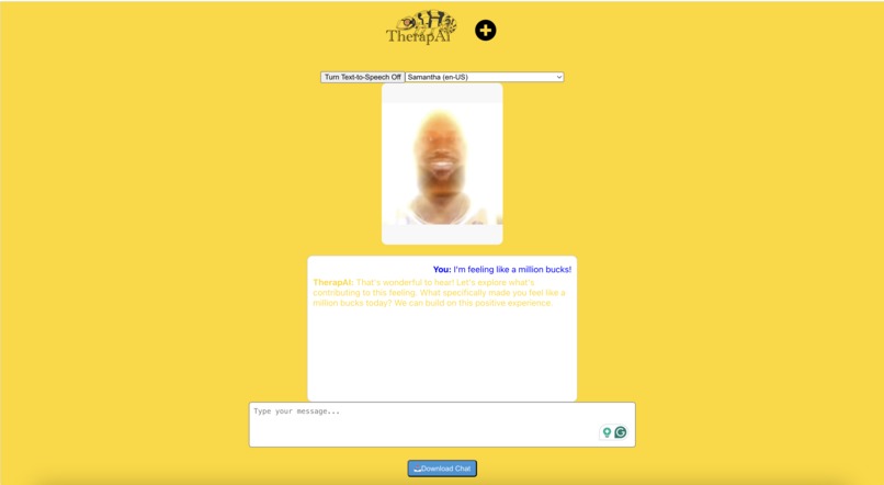 TherapAI – screenshot 2
