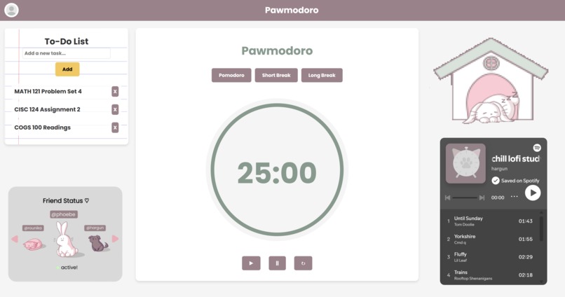 Pawmodoro – screenshot 1