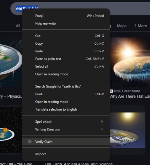 Team 19: VerifyAI Chrome Extension – screenshot 5