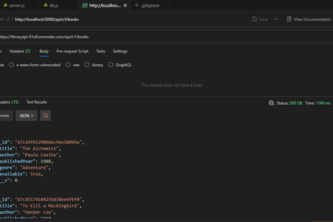 Library API - A Simple & Efficient Book Management System