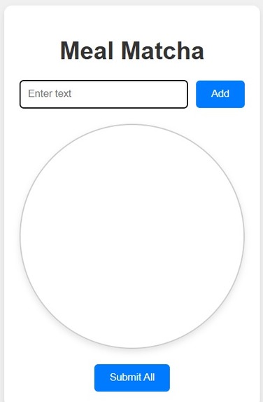 MealMatcha – screenshot 1
