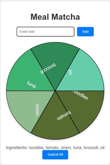 MealMatcha – screenshot 2