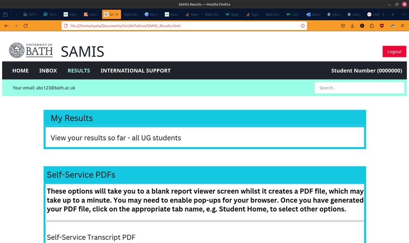 SAMIS 2.0 – screenshot 7