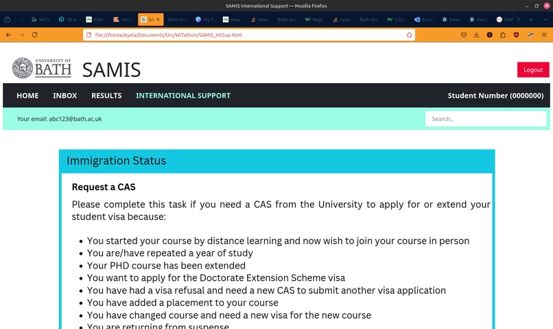 SAMIS 2.0 – screenshot 9