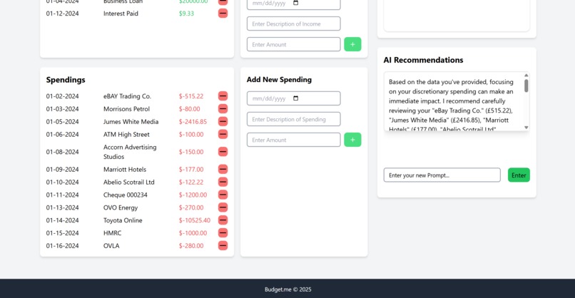 Budget.me – screenshot 2