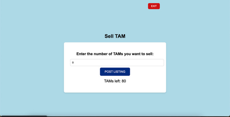 TAMSACTIONS – screenshot 6