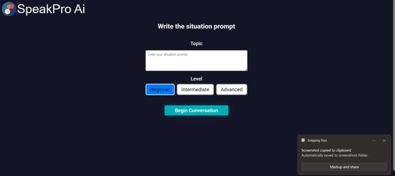 Speak Pro AI – screenshot 4