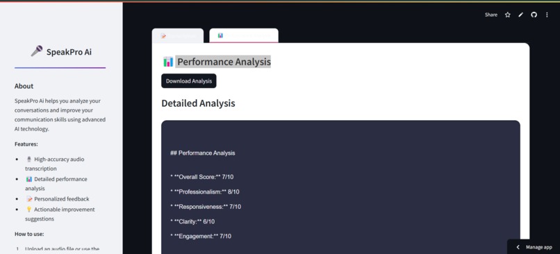 Speak Pro AI – screenshot 5