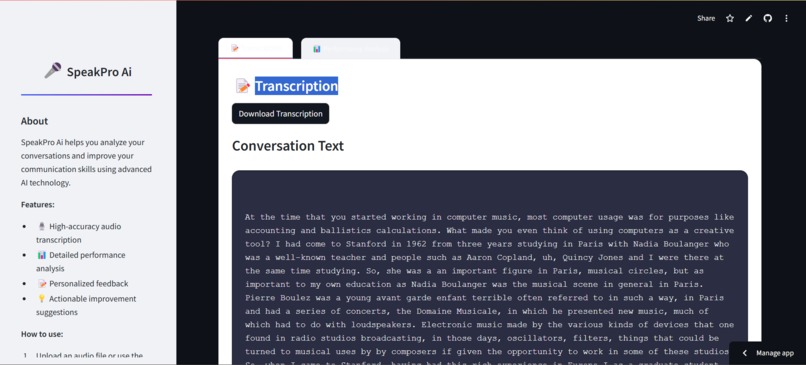 Speak Pro AI – screenshot 6