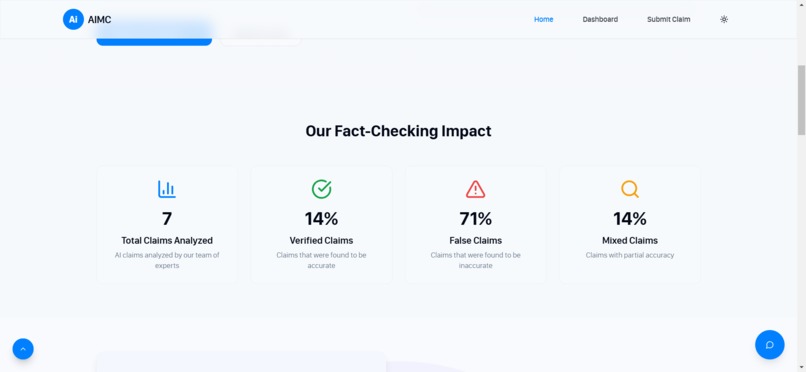 AI Misinformation Counter (AIMC) – screenshot 3