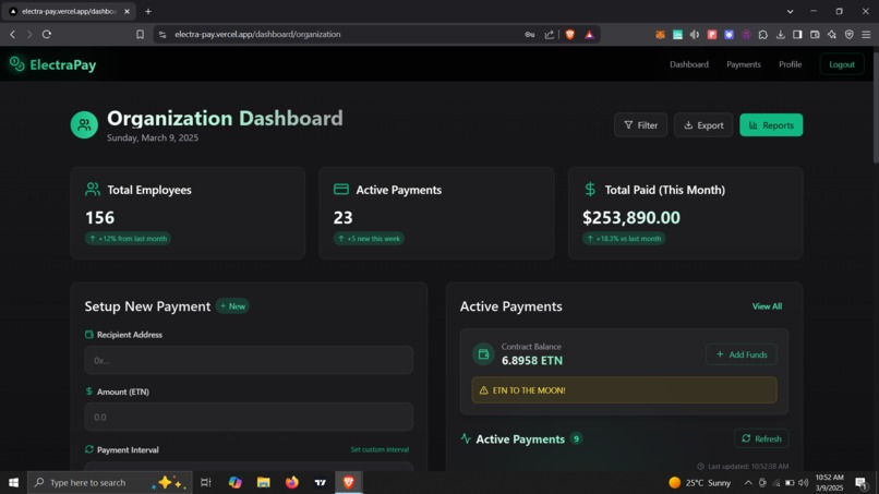 ELECTRAPAY – screenshot 2