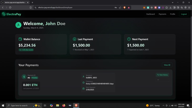ELECTRAPAY – screenshot 4