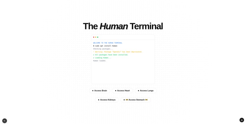 The Human Terminal – screenshot 1