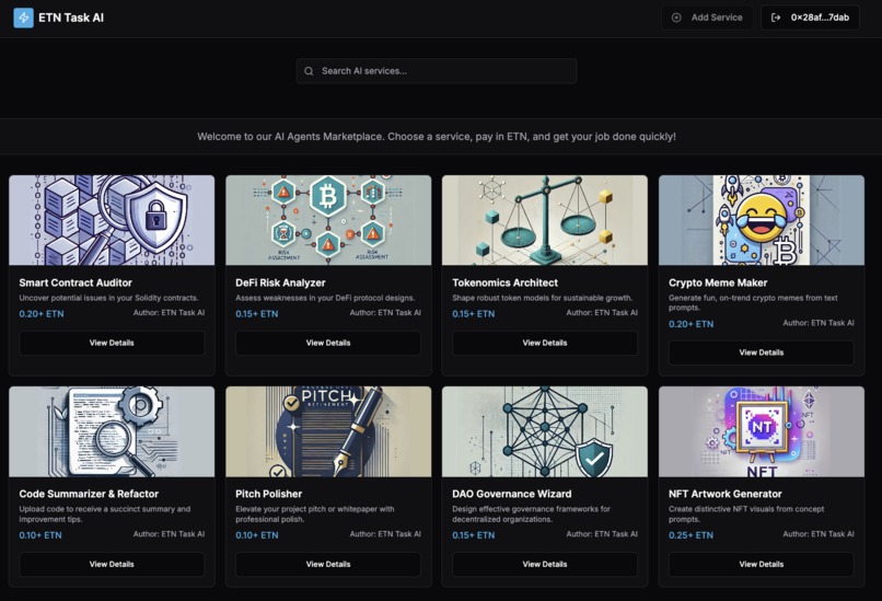 ETN Task AI – screenshot 2