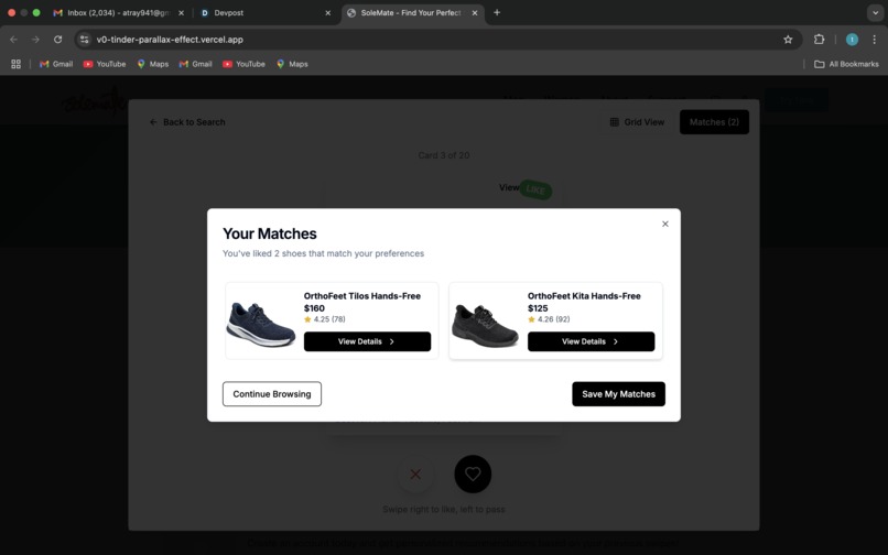 SoleMate – screenshot 4