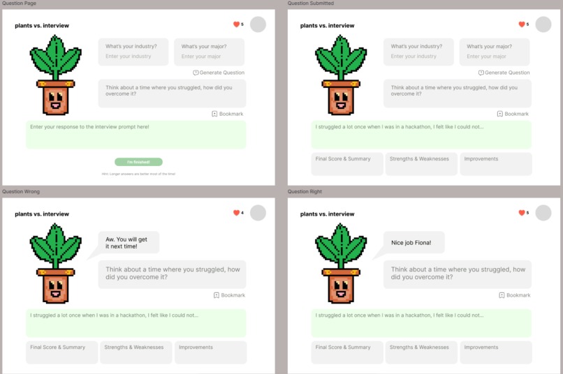 Plants vs. Interview – screenshot 4