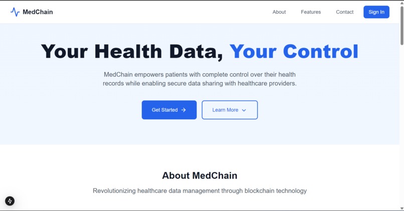 MedChain – screenshot 4