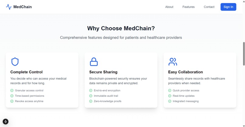 MedChain – screenshot 5