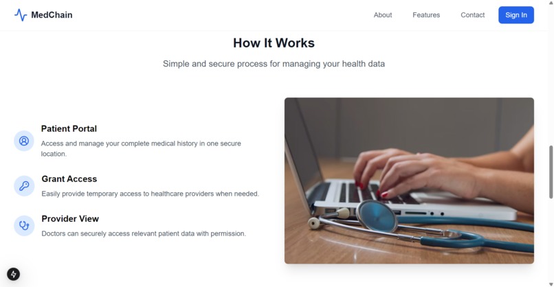 MedChain – screenshot 7