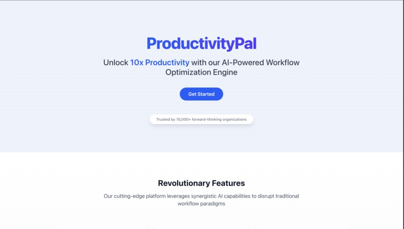 ProductivityPal – screenshot 1