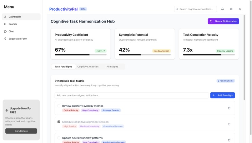 ProductivityPal – screenshot 3