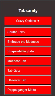 Tabsanity – screenshot 1